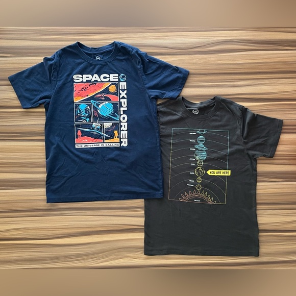 Boys Clothes 8 Piece Bundle Wonder Nation Short Sleeve Tees Size XL(14/16) - Picture 3 of 6